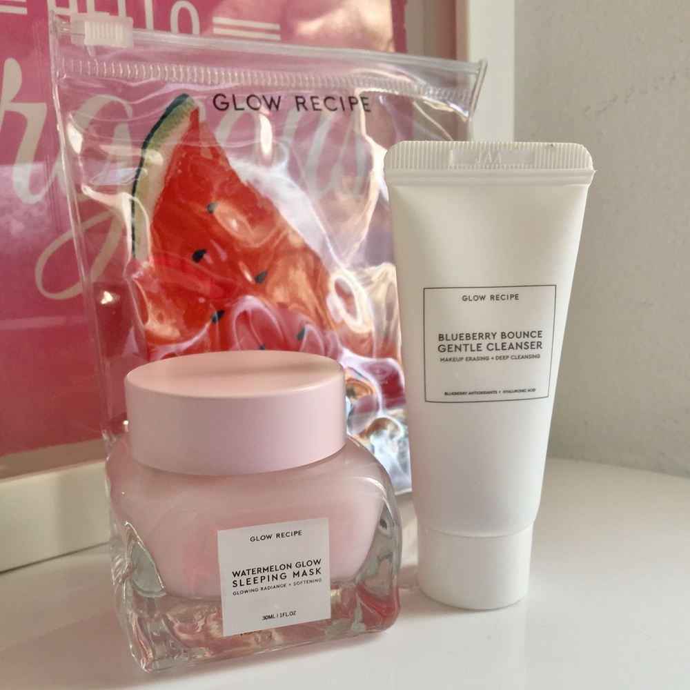 Glow Recipe Watermelon Mask & Blueberry Cleanser